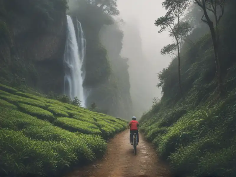  From Tea Gardens to Waterfalls: Scenic Cycling Routes in North-East India